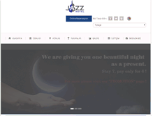 Tablet Screenshot of jazzhotel.com.tr